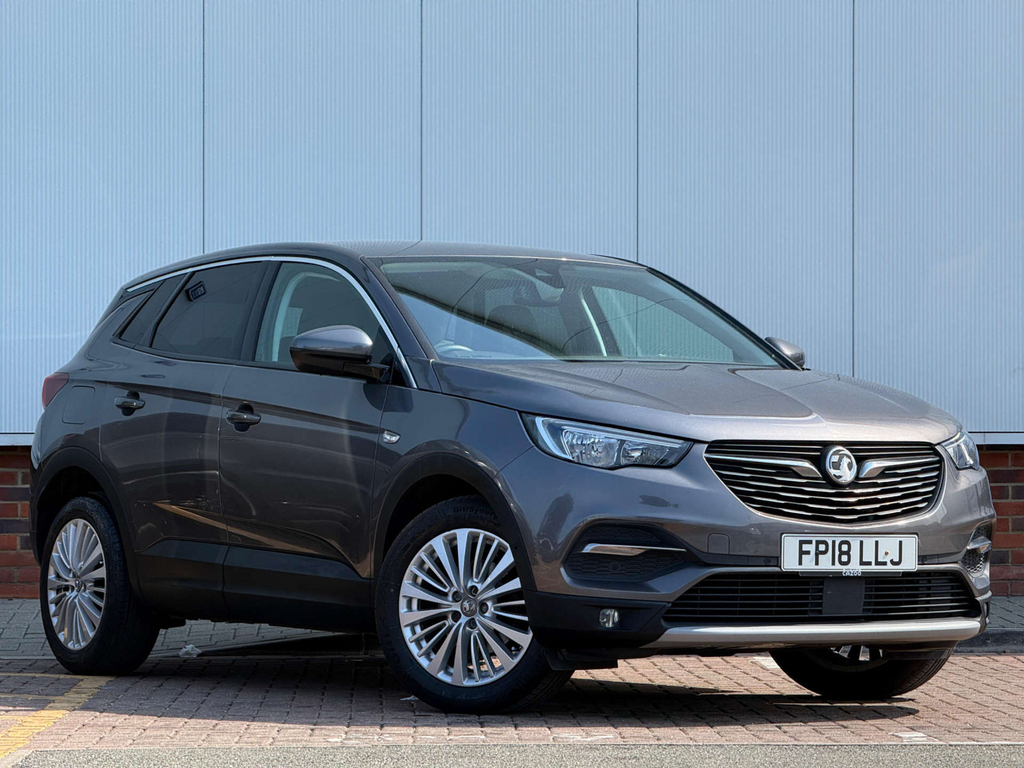 Vauxhall Grandland X Tech Line Nav T Ss FP18LLJ Grey #5
