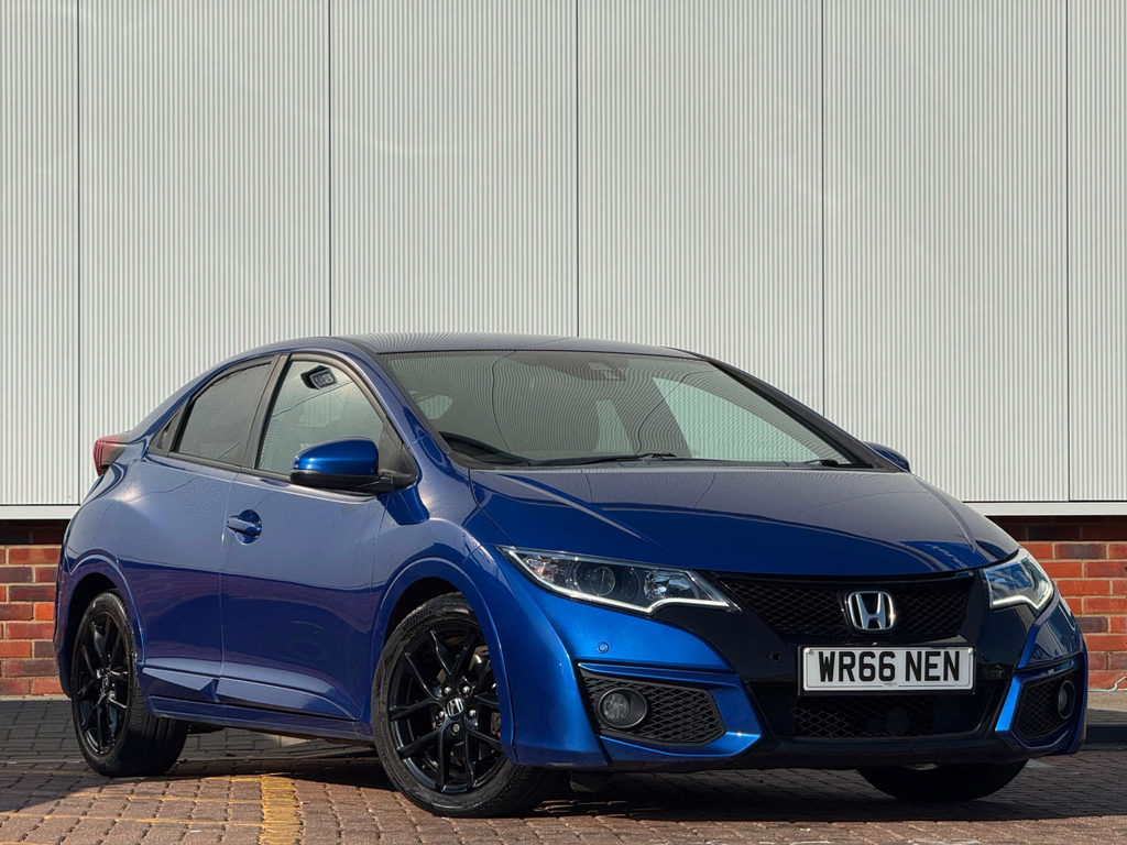 Honda Civic 1.8 I-vtec Sr Black #7