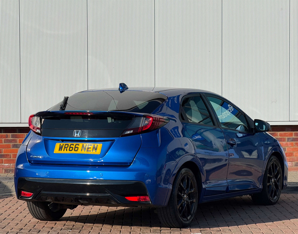 Honda Civic 1.8 I-vtec Sr Black #9