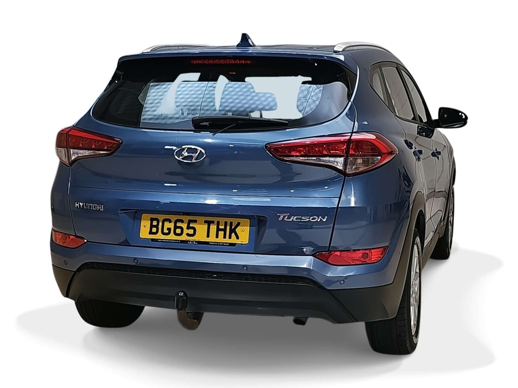 Hyundai Tucson Se Nav Blue Drive 2Wd Crdi Blue #6