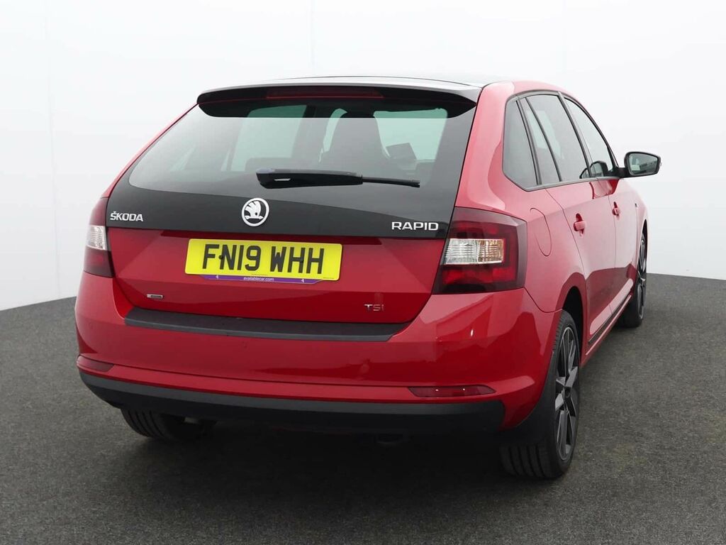 Skoda Rapid Spaceback 1L Se Tech Red #5