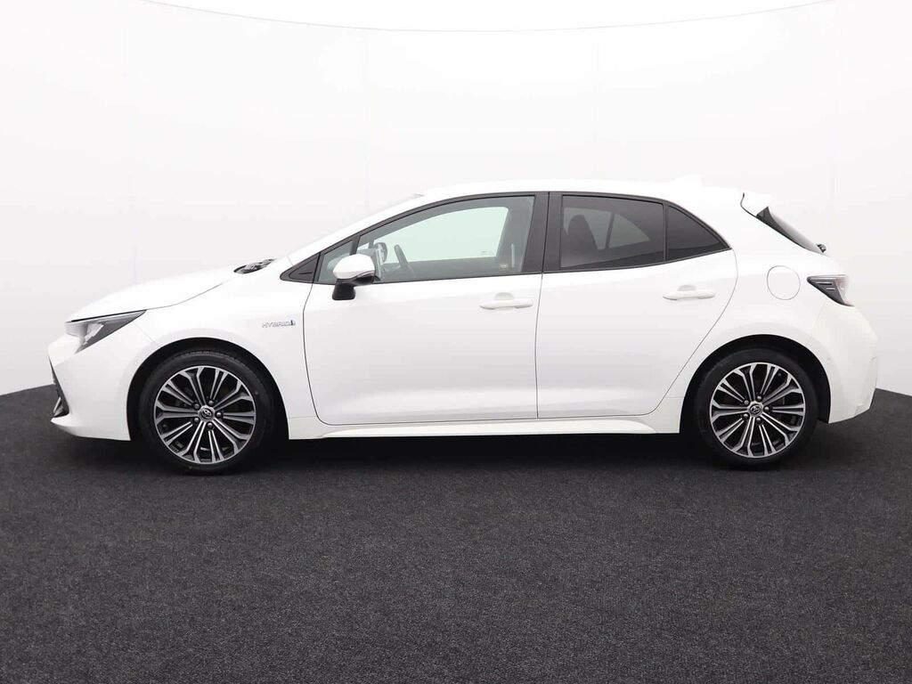 Toyota Corolla 1.8 Vvt-i Hybrid Design Cvt White #4