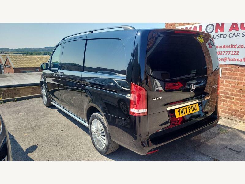Mercedes-Benz Vito 2.1 119 Cdi Bluetec Sport Crew Van G Tronic Rwd L Black #2