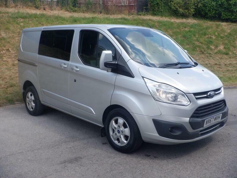 Ford Transit Custom 2.0 Tdci 290 Limited L2 H2 NV67MVH Silver #4