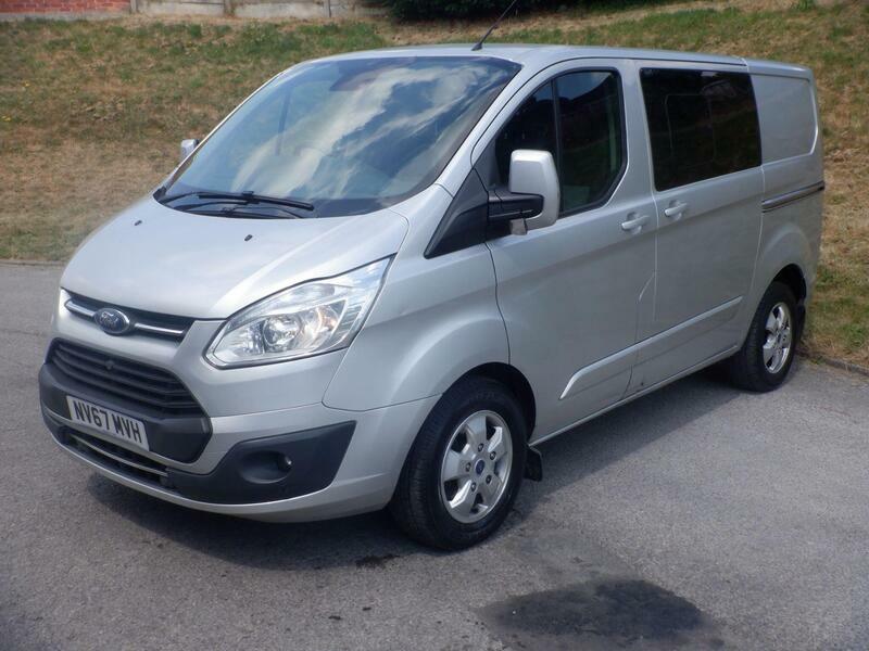 Ford Transit Custom 2.0 Tdci 290 Limited L2 H2 NV67MVH Silver #6