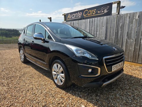Peugeot 3008 Blue Hdi S Black