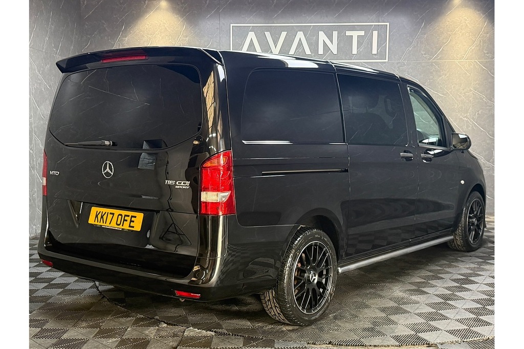 Mercedes-Benz Vito 116 Cdi Bluetec Sport U5358 Ulez Black #3