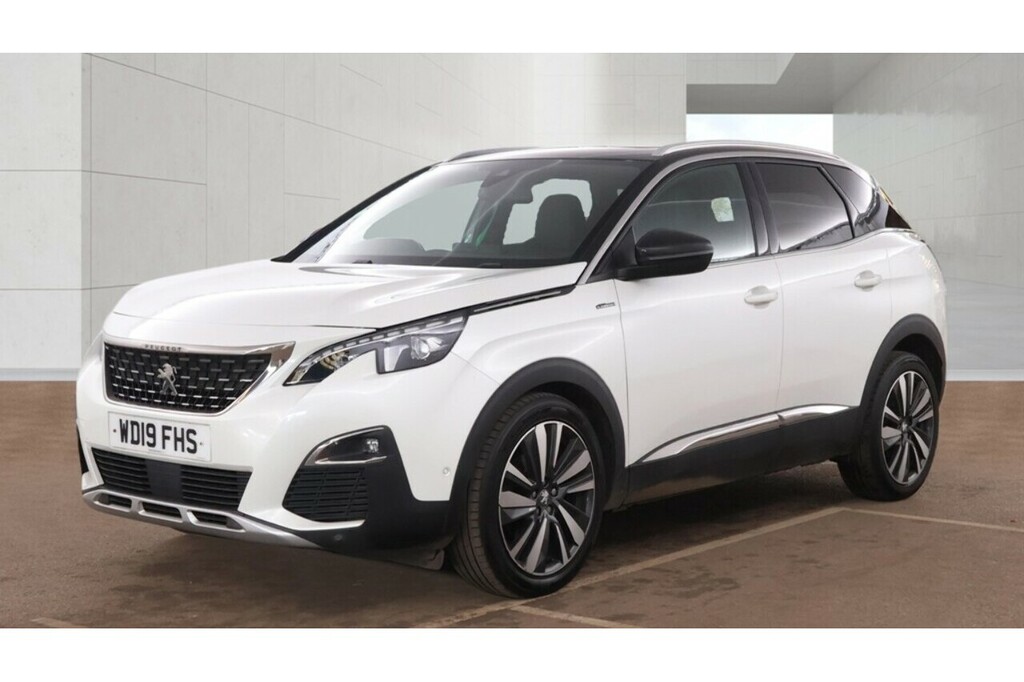 Peugeot 3008 Bluehdi Gt Line Premium U5384 Ulez White #2