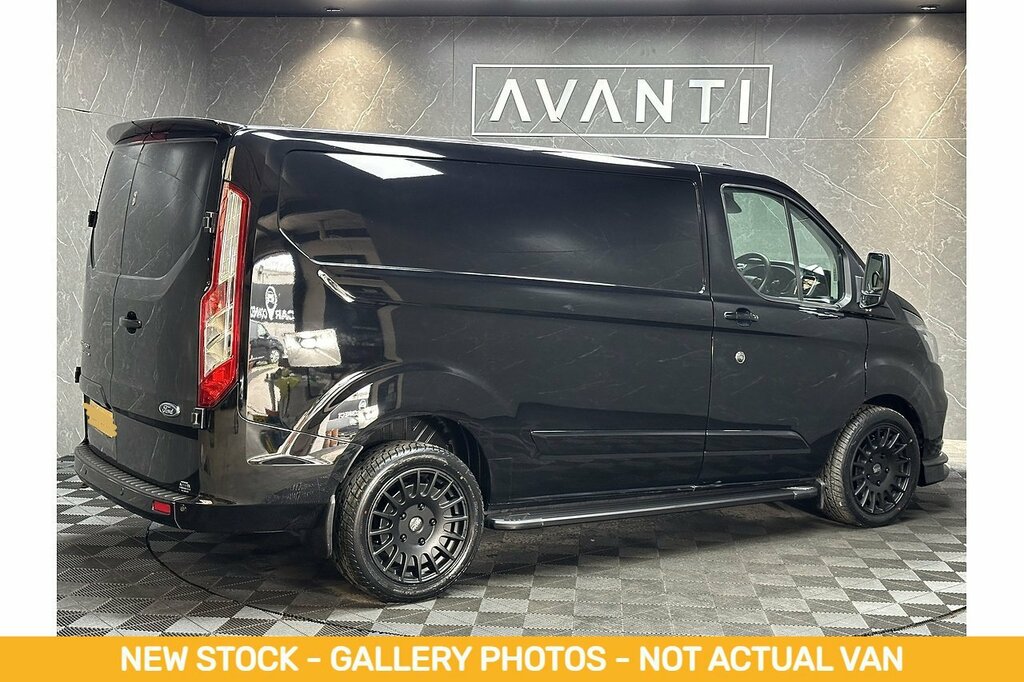 Ford Transit Custom 280 Ecoblue Limited U5394 Ulez BL71ZSX Black #4