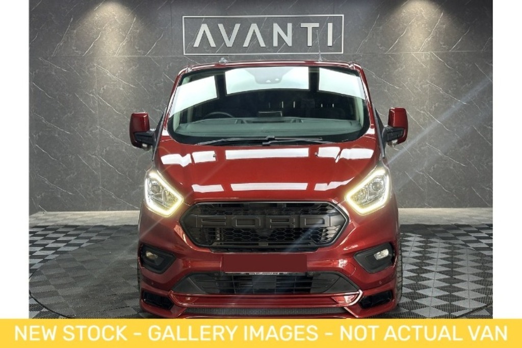 Ford Transit Custom 300 Ecoblue Limited U5406 Ulez HJ22XXF Red #2
