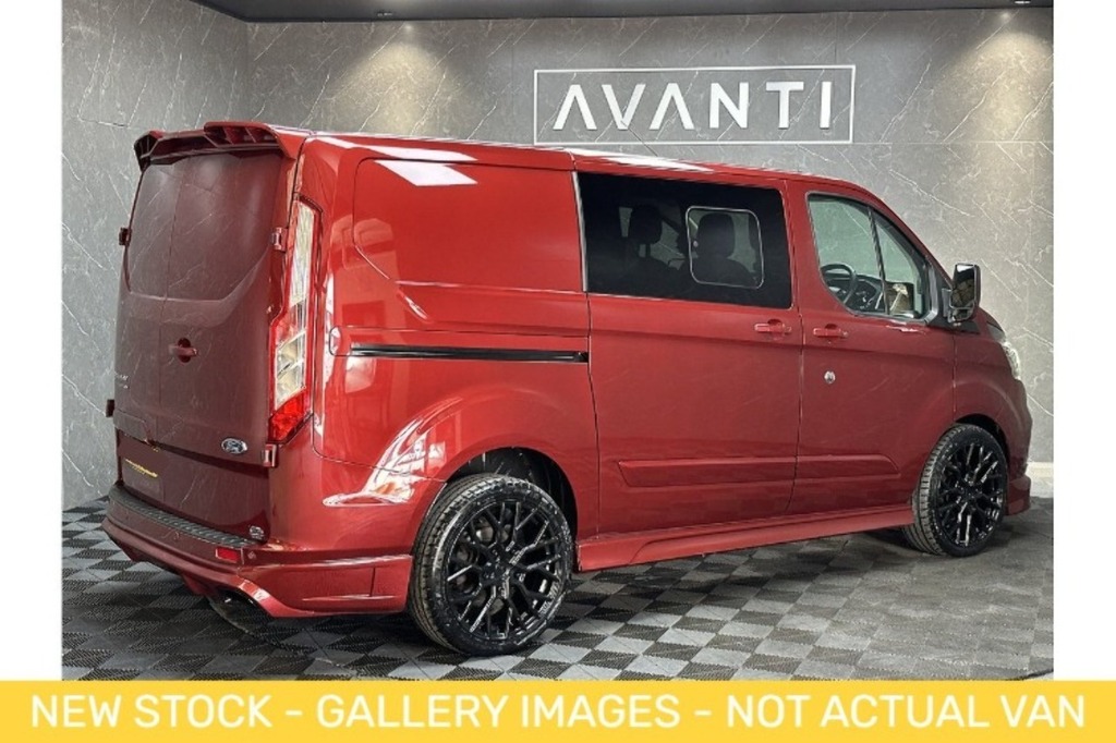 Ford Transit Custom 300 Ecoblue Limited U5406 Ulez HJ22XXF Red #4