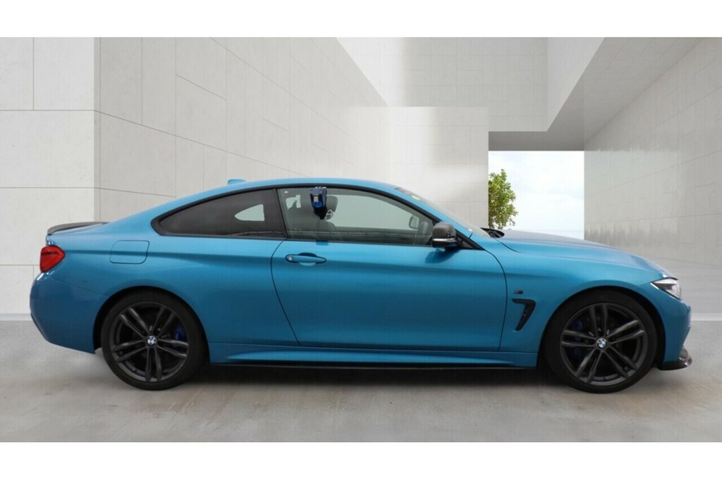 BMW 4 Series 420D M Sport U5410 Ulez Blue #4