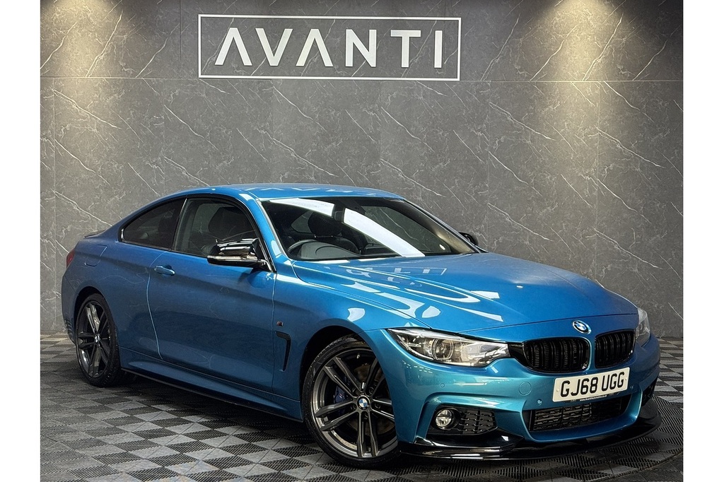 BMW 4 Series 420D M Sport U5410 Ulez GJ68UGG Blue