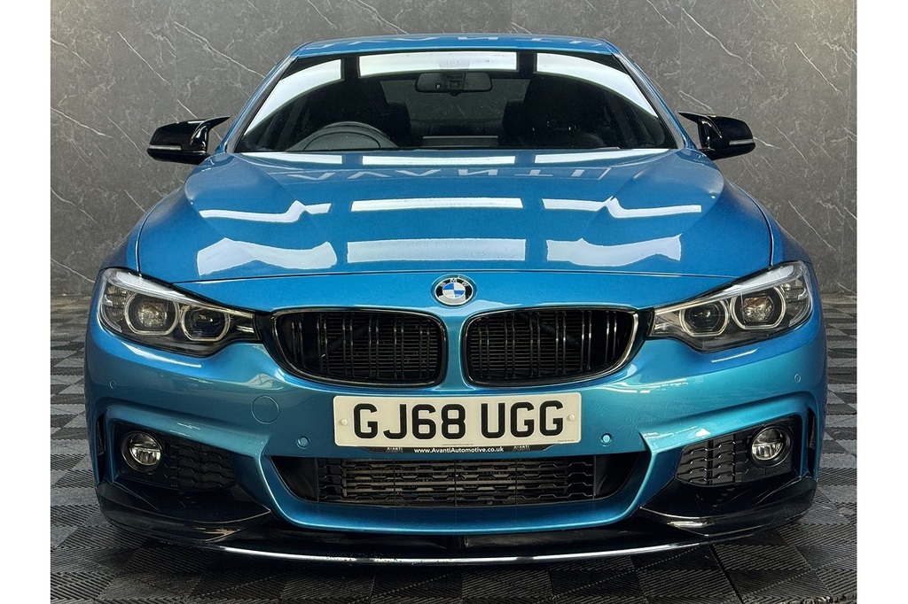 BMW 4 Series 420D M Sport U5410 Ulez GJ68UGG Blue #2