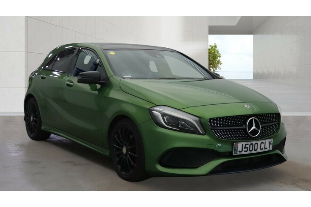 Mercedes-Benz A Class A180d Amg Line U5425 Ulez Green