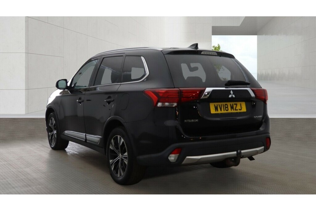 Mitsubishi Outlander Di-d 4 U5431 Ulez Black #3