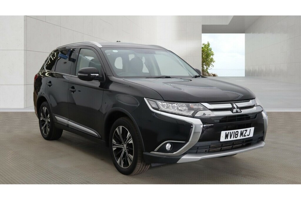 Mitsubishi Outlander Di-d 4 U5431 Ulez Black