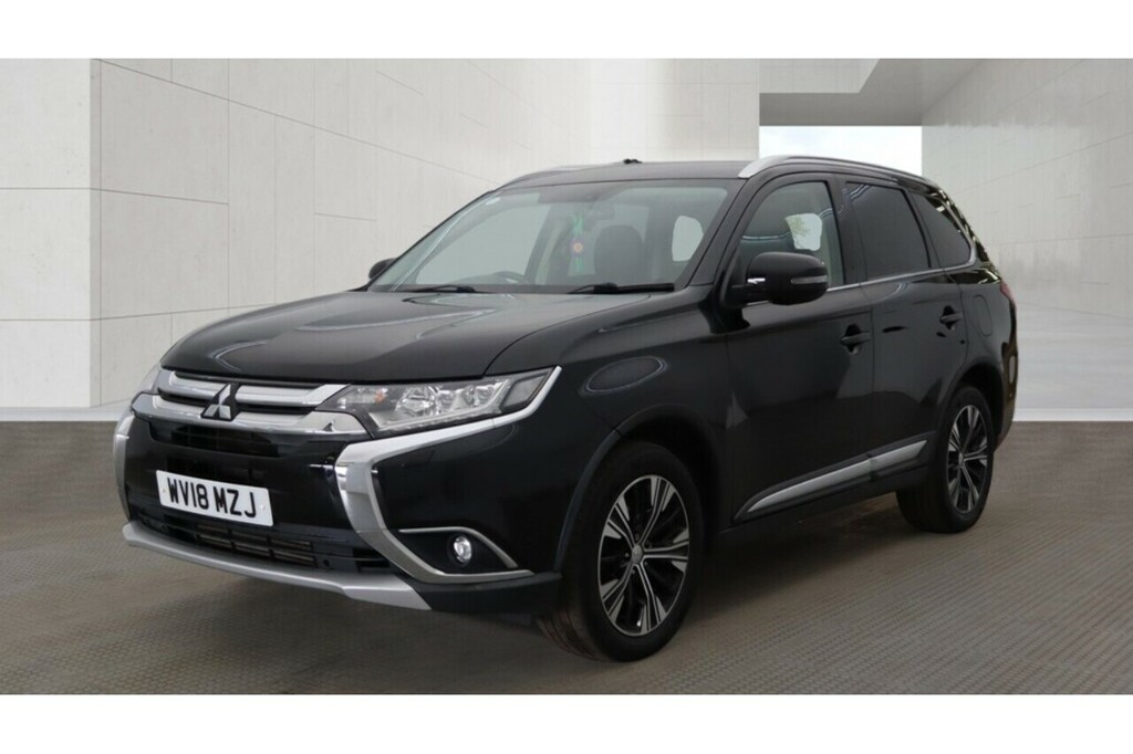 Mitsubishi Outlander Di-d 4 U5431 Ulez Black #2