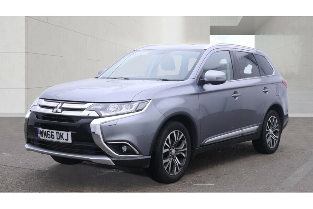 Mitsubishi Outlander Di-d 4 U5432 Ulez Grey #2
