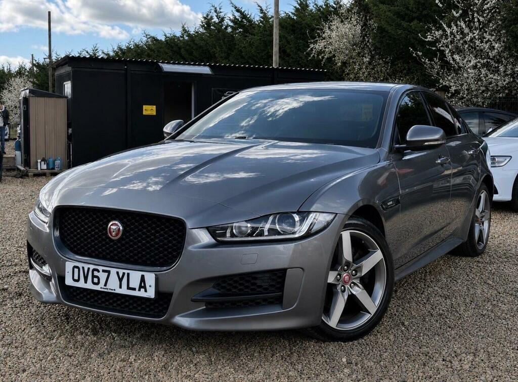 Jaguar XE 2.0D R-sport Awd Euro 6 Ss 2017 OV67YLA Grey #6