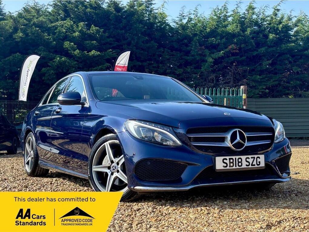 Mercedes-Benz C Class 2.1 C220d Amg Line G-tronic Euro 6 Ss 201 Blue