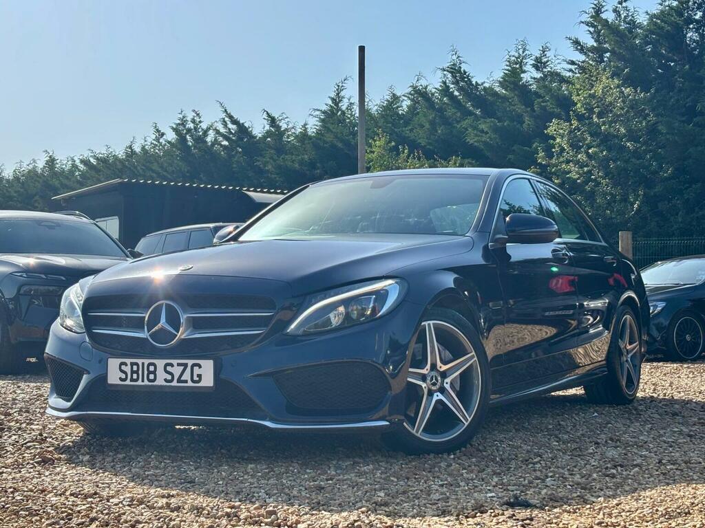 Mercedes-Benz C Class 2.1 C220d Amg Line G-tronic Euro 6 Ss 201 SB18SZG Blue #3