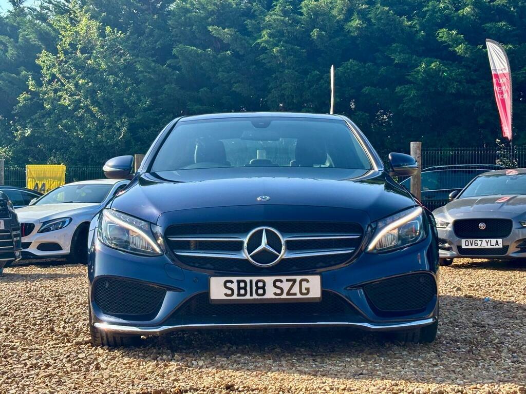 Mercedes-Benz C Class 2.1 C220d Amg Line G-tronic Euro 6 Ss 201 SB18SZG Blue #4