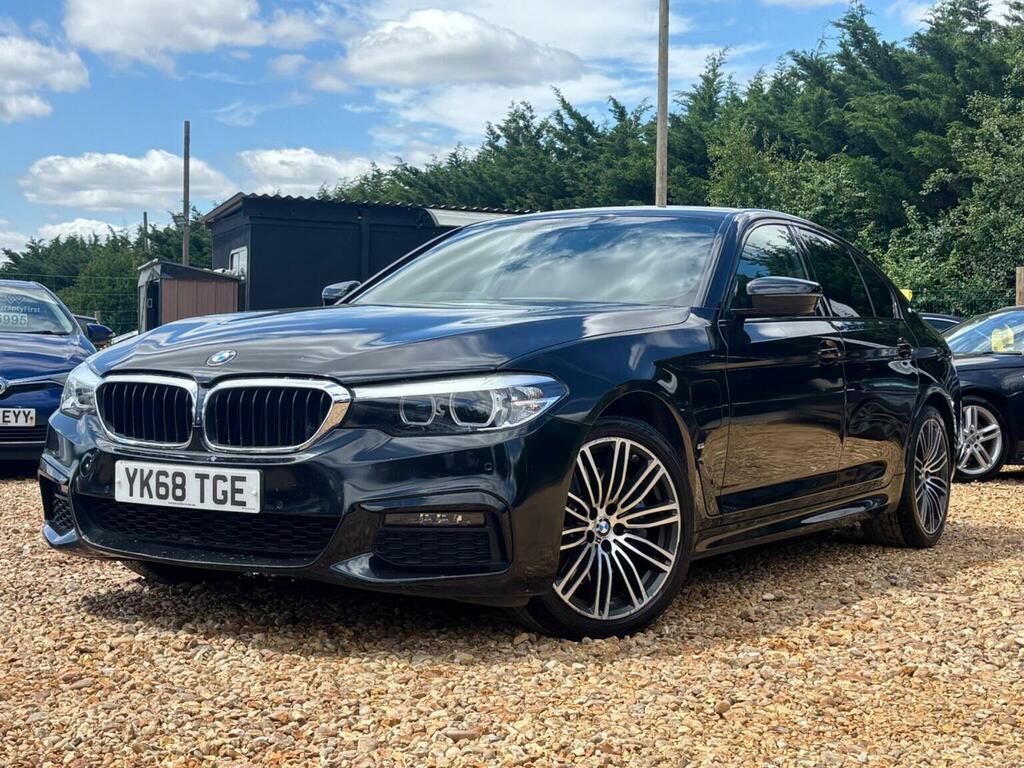 BMW 5 Series 2.0 530E 9.2Kwh M Sport Euro 6 Ss 201 YK68TGE Black #3