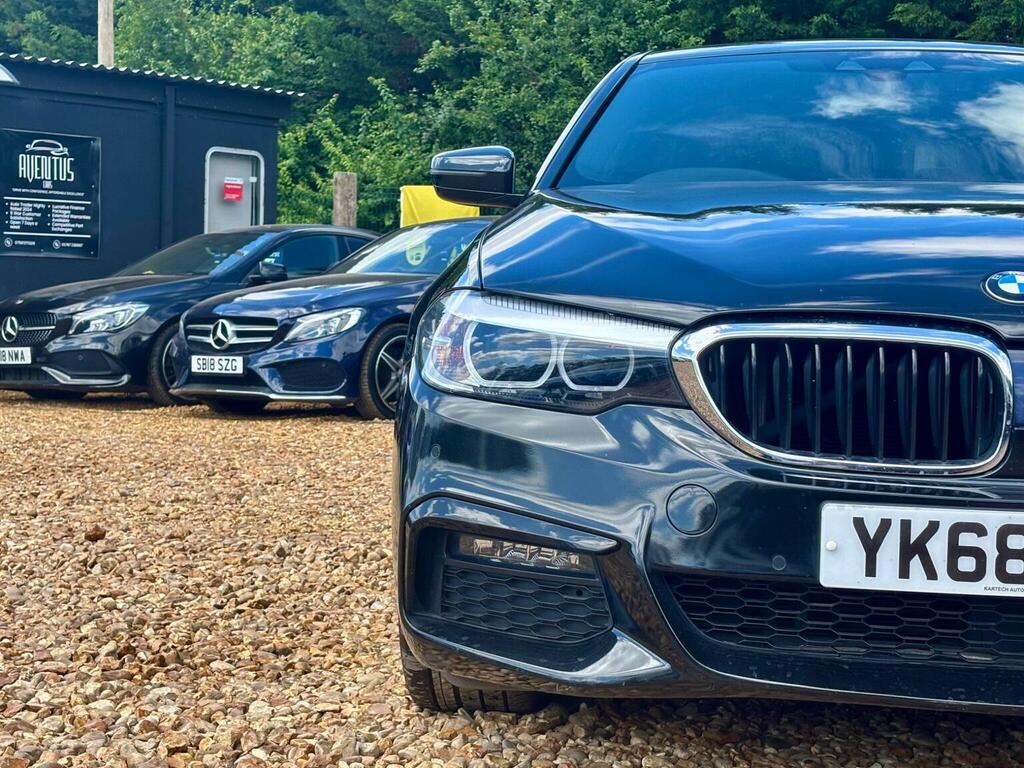 BMW 5 Series 2.0 530E 9.2Kwh M Sport Euro 6 Ss 201 YK68TGE Black #5