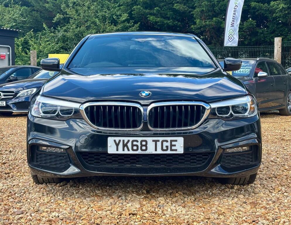 BMW 5 Series 2.0 530E 9.2Kwh M Sport Euro 6 Ss 201 YK68TGE Black #4