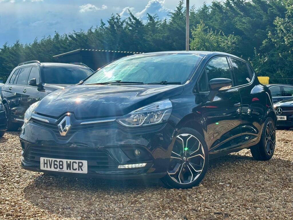 Renault Clio 0.9 Tce Iconic Euro 6 Ss 2018 HV68WCR Black #3