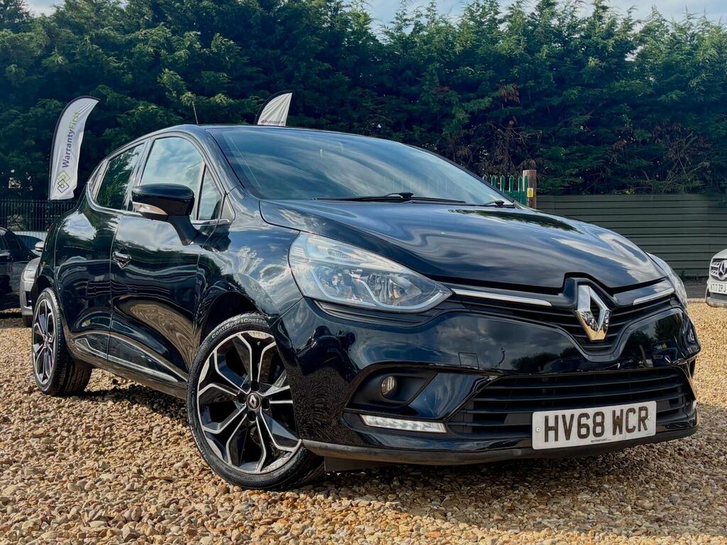 Renault Clio 0.9 Tce Iconic Euro 6 Ss 2018 HV68WCR Black #2