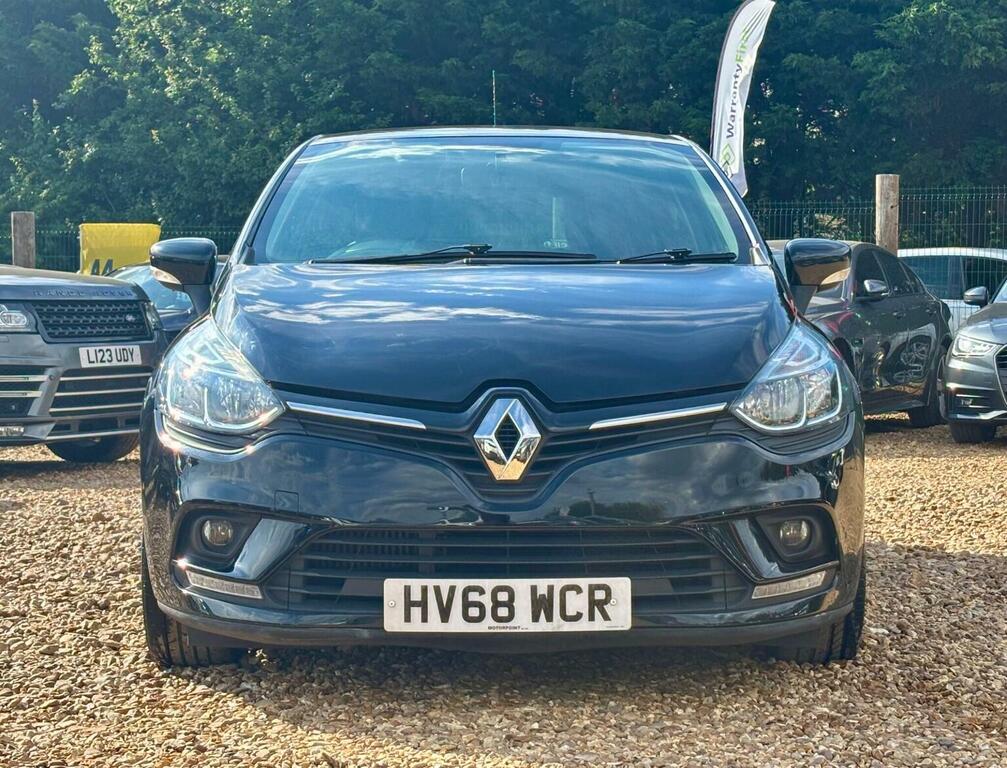 Renault Clio 0.9 Tce Iconic Euro 6 Ss 2018 HV68WCR Black #4
