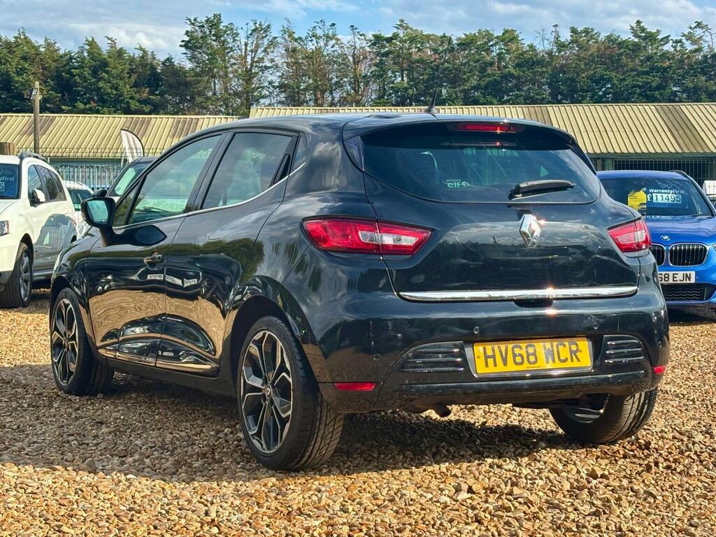 Renault Clio 0.9 Tce Iconic Euro 6 Ss 2018 HV68WCR Black #6