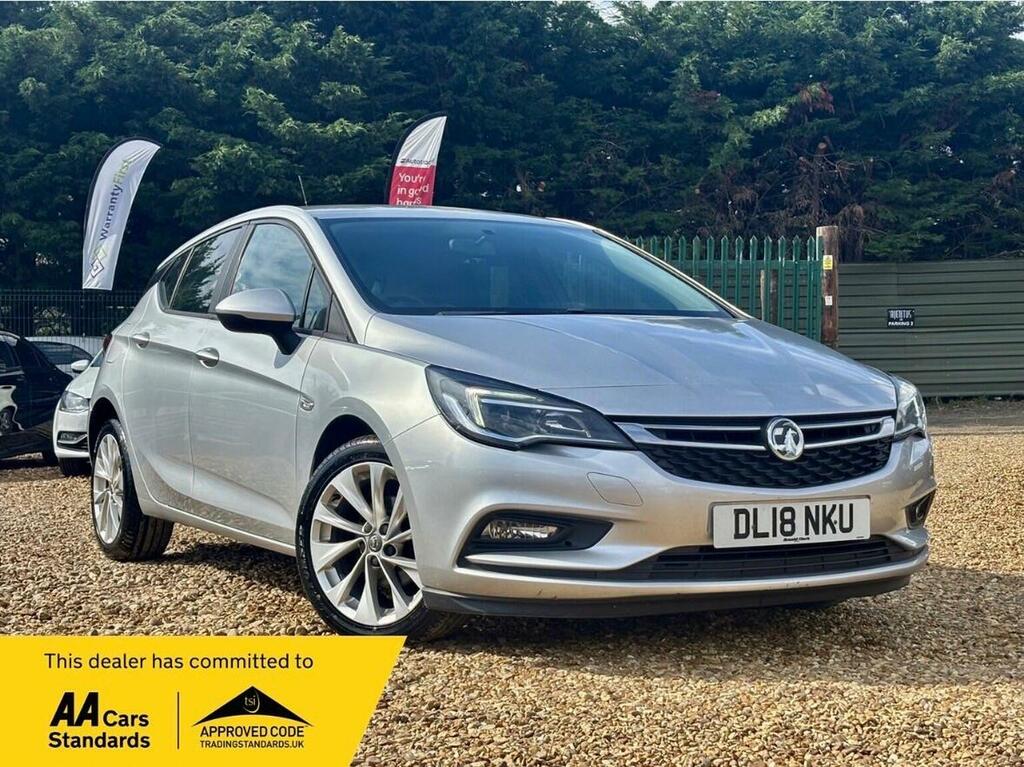Vauxhall Astra 1.4I Design Euro 6 2018 Silver