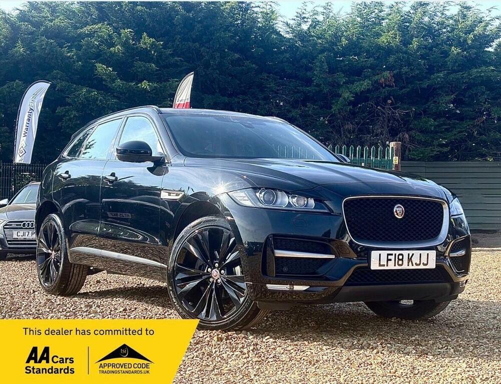 Jaguar F-Pace 2.0 D180 R-sport Awd Euro 6 Ss 2018 Black