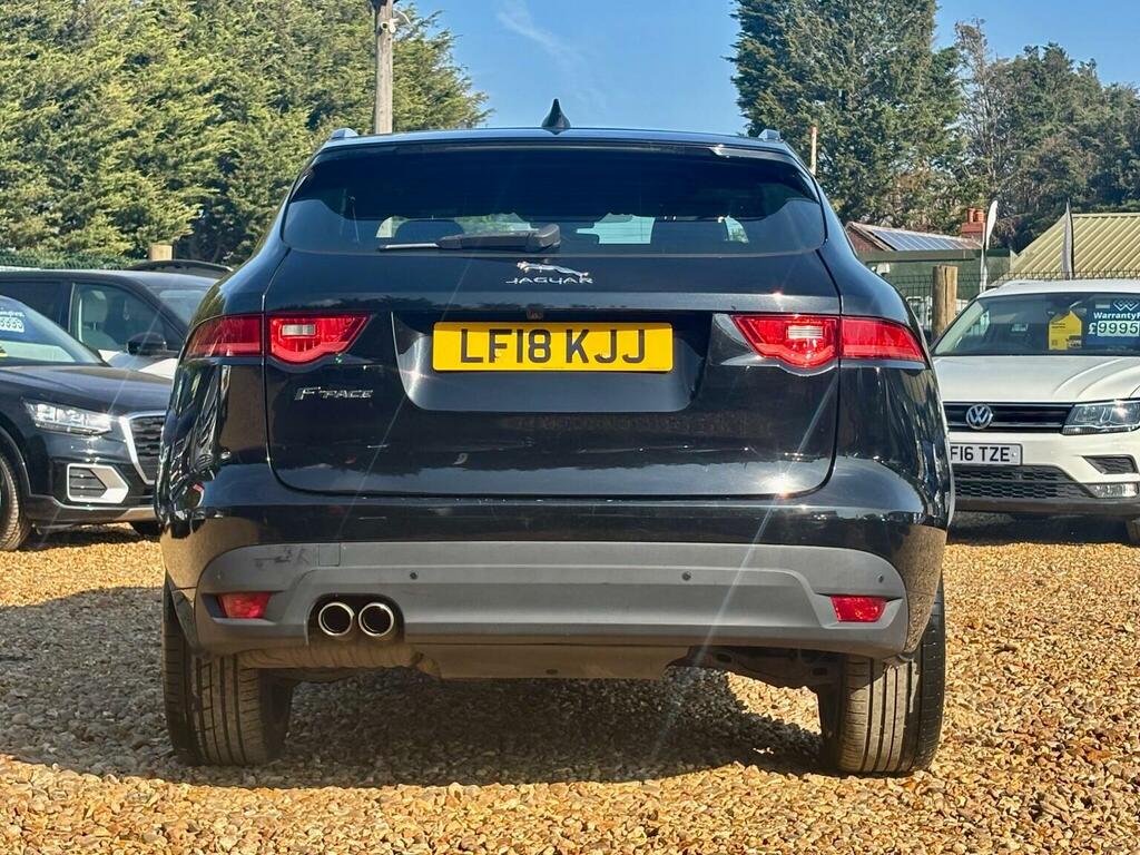 Jaguar F-Pace 2.0 D180 R-sport Awd Euro 6 Ss 2018 LF18KJJ Black #6
