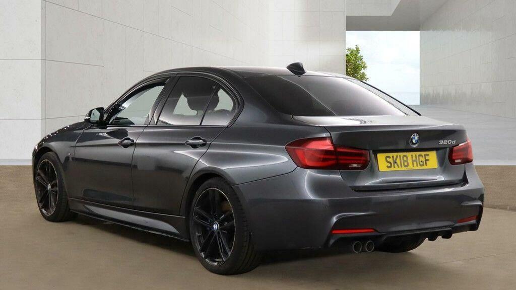 BMW 3 Series 2.0 320D M Sport Shadow Edition Euro 6 Ss SK18HGF Grey #4
