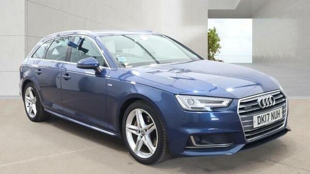 Audi A4 Avant 2.0 Tdi S Line S Tronic Quattro Euro 6 Ss Blue
