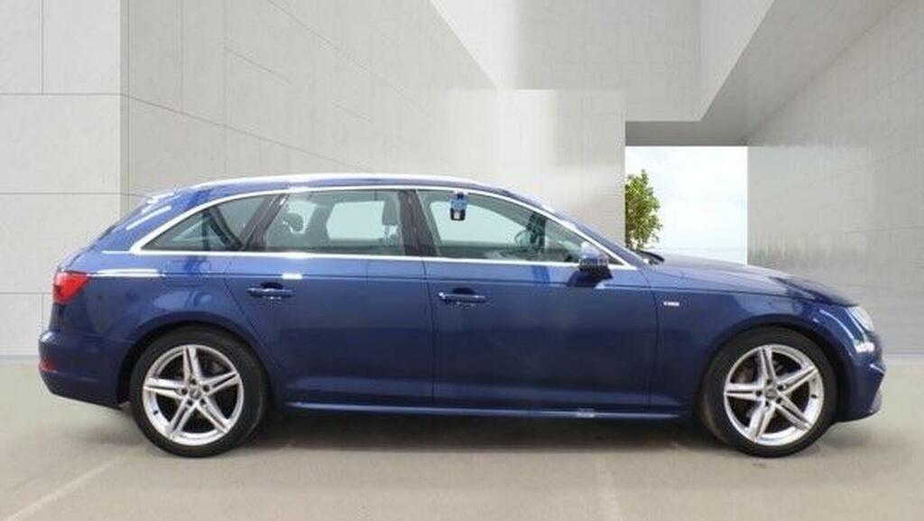 Audi A4 Avant 2.0 Tdi S Line S Tronic Quattro Euro 6 Ss Blue #6