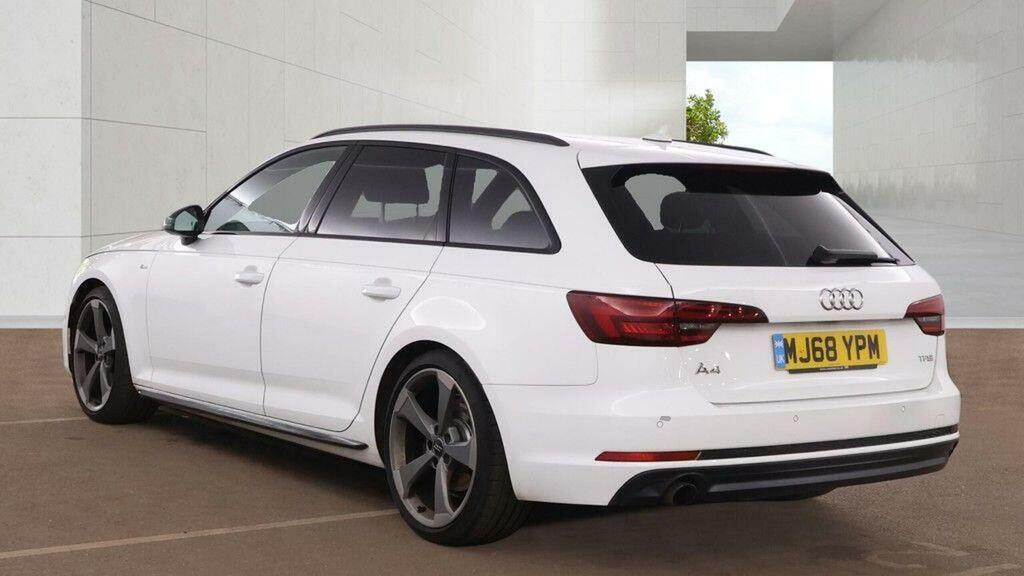 Audi A4 Avant 1.4 Tfsi Black Edition Euro 6 Ss 2018 White #4