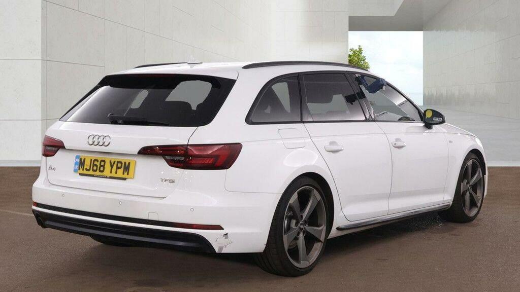 Audi A4 Avant 1.4 Tfsi Black Edition Euro 6 Ss 2018 White #3
