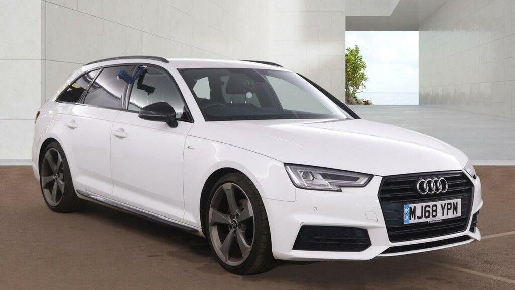 Audi A4 Avant 1.4 Tfsi Black Edition Euro 6 Ss 2018 White