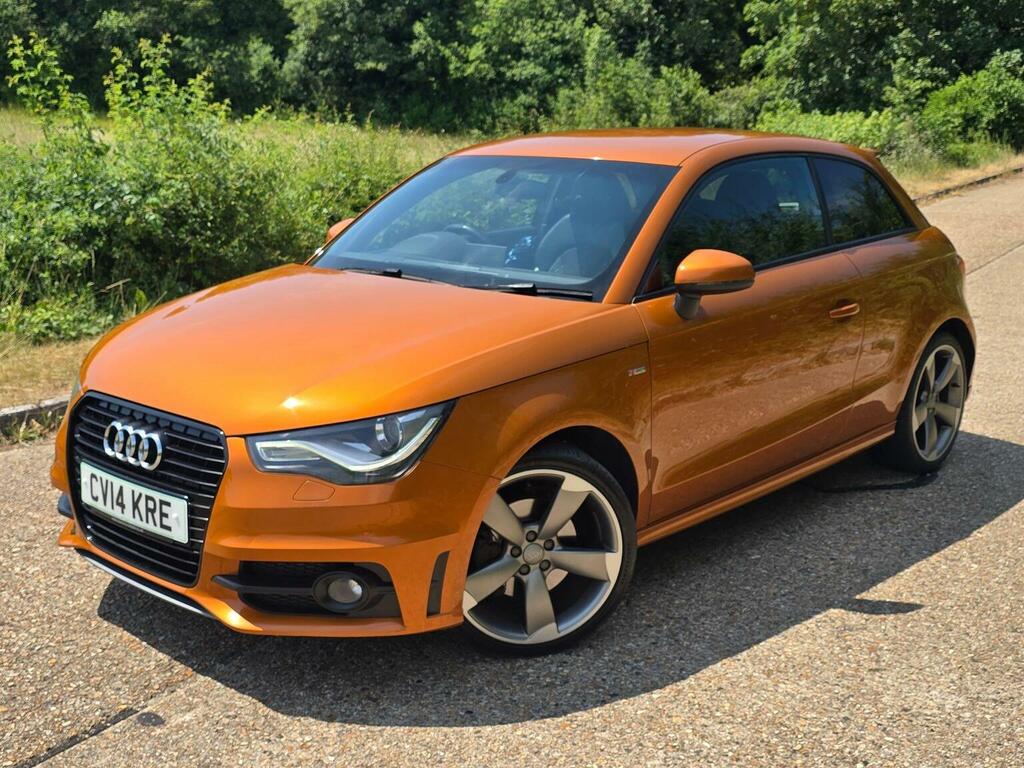 Audi A1 Hatchback 1.4 Tfsi Cod Black Edition Euro 5 Ss CV14KRE Orange #2
