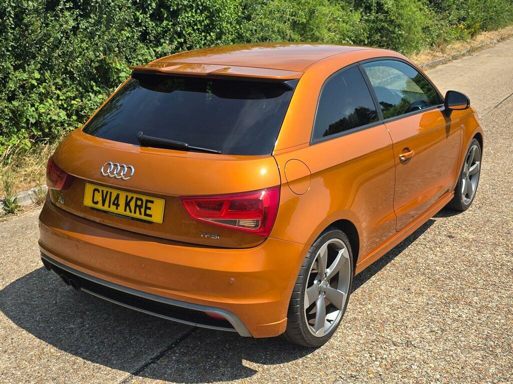 Audi A1 Hatchback 1.4 Tfsi Cod Black Edition Euro 5 Ss CV14KRE Orange #3