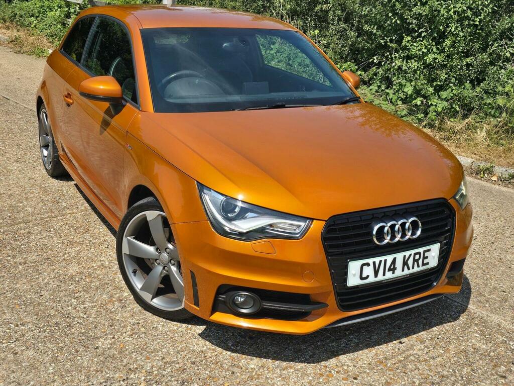 Audi A1 Hatchback 1.4 Tfsi Cod Black Edition Euro 5 Ss CV14KRE Orange #5