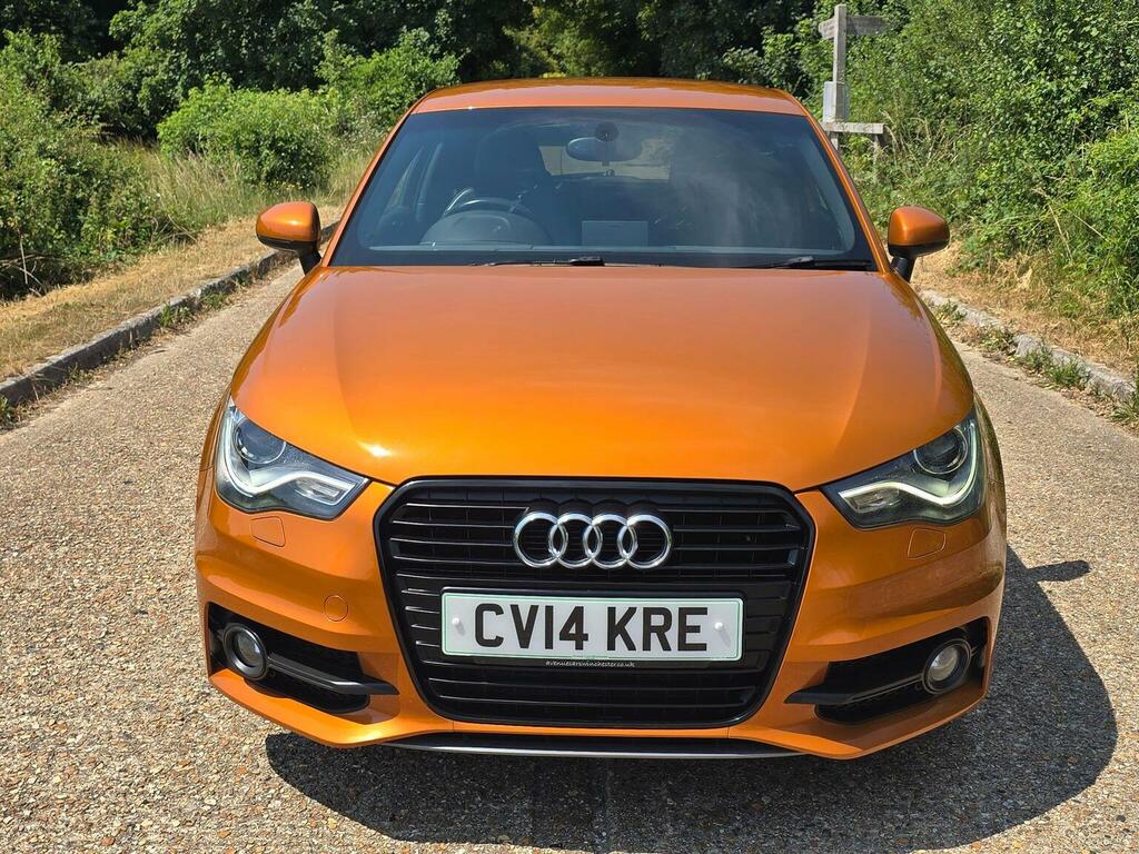 Audi A1 Hatchback 1.4 Tfsi Cod Black Edition Euro 5 Ss CV14KRE Orange #6