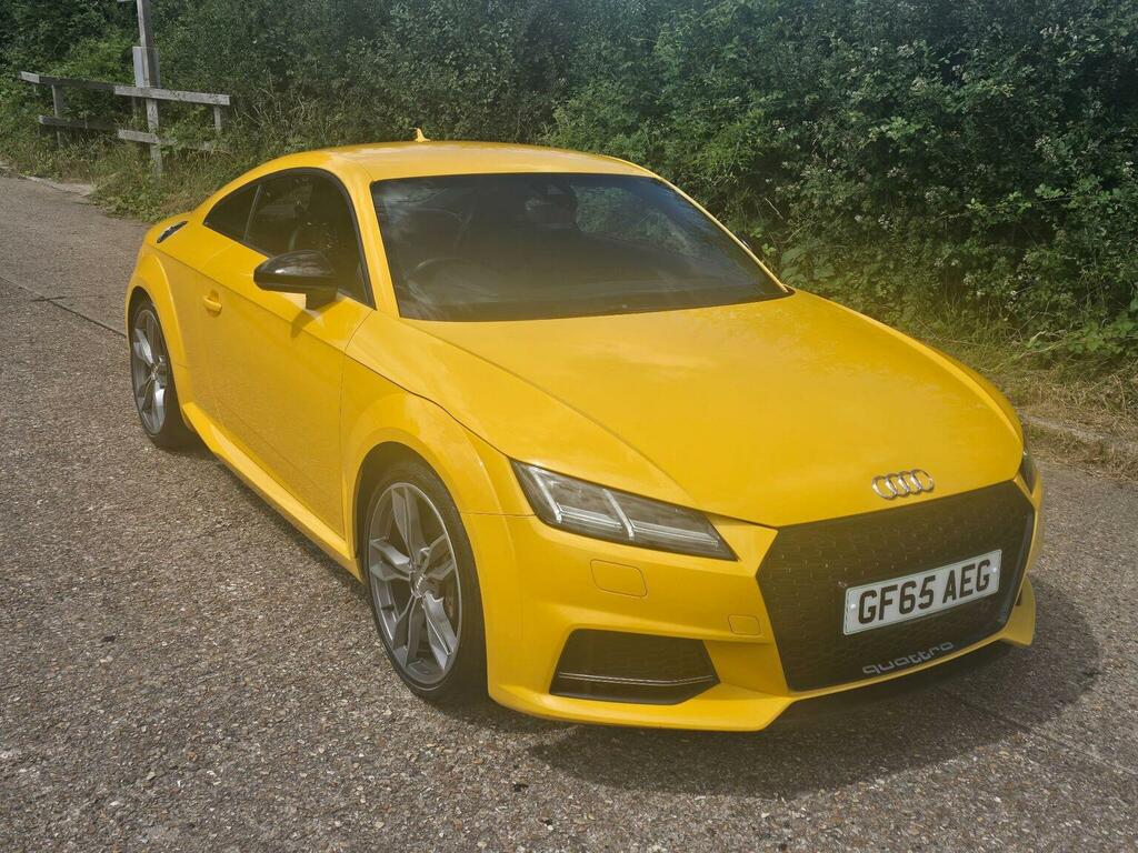 Audi TTS Coupe 2.0 Tfsi Quattro Euro 6 Ss 201565 Yellow #4