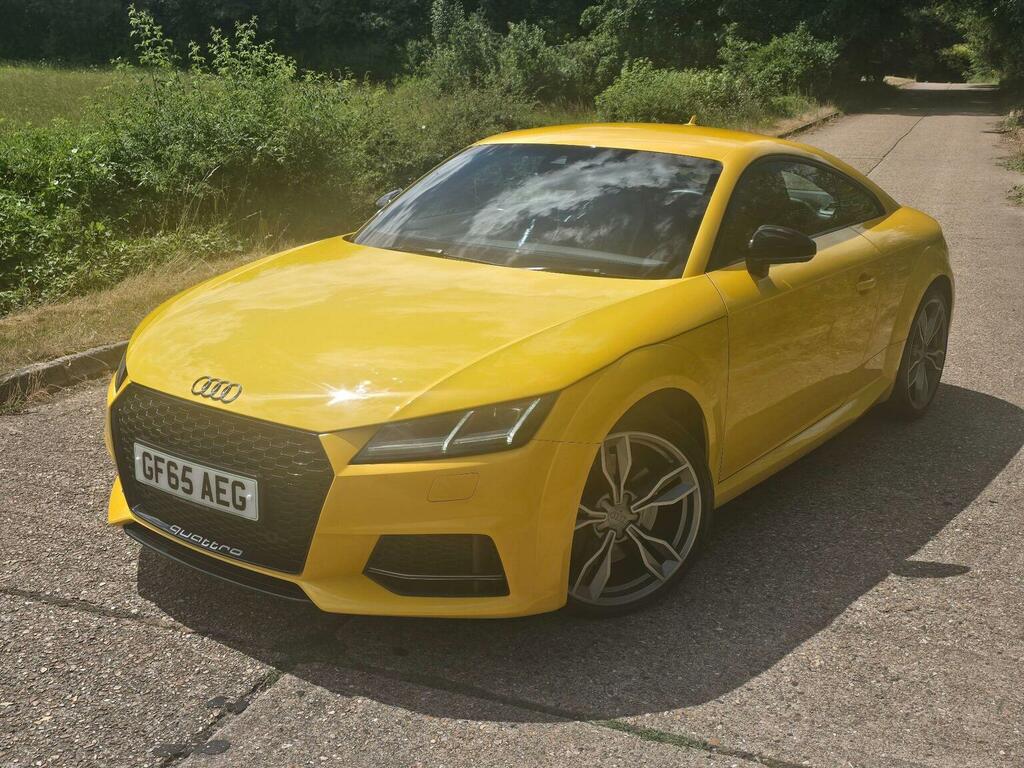 Audi TTS Coupe 2.0 Tfsi Quattro Euro 6 Ss 201565 Yellow #2