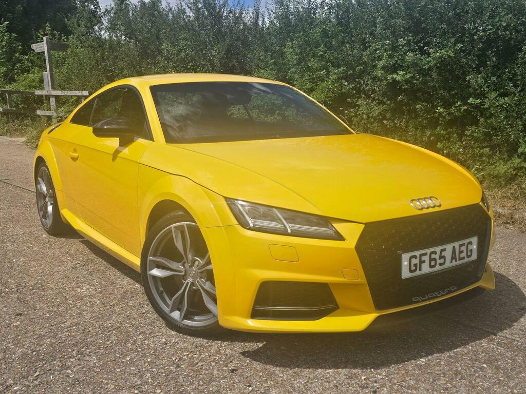 Audi TTS Coupe 2.0 Tfsi Quattro Euro 6 Ss 201565 Yellow